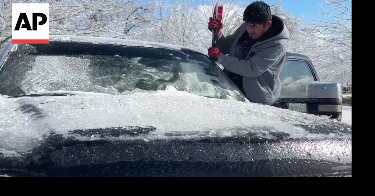 Nashville residents react to ice storm that left many without power