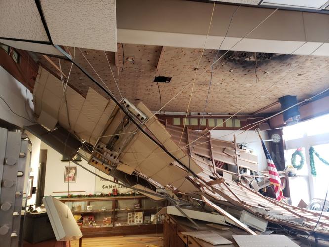 Most artifacts undamaged after Watsontown museum ceiling collapses