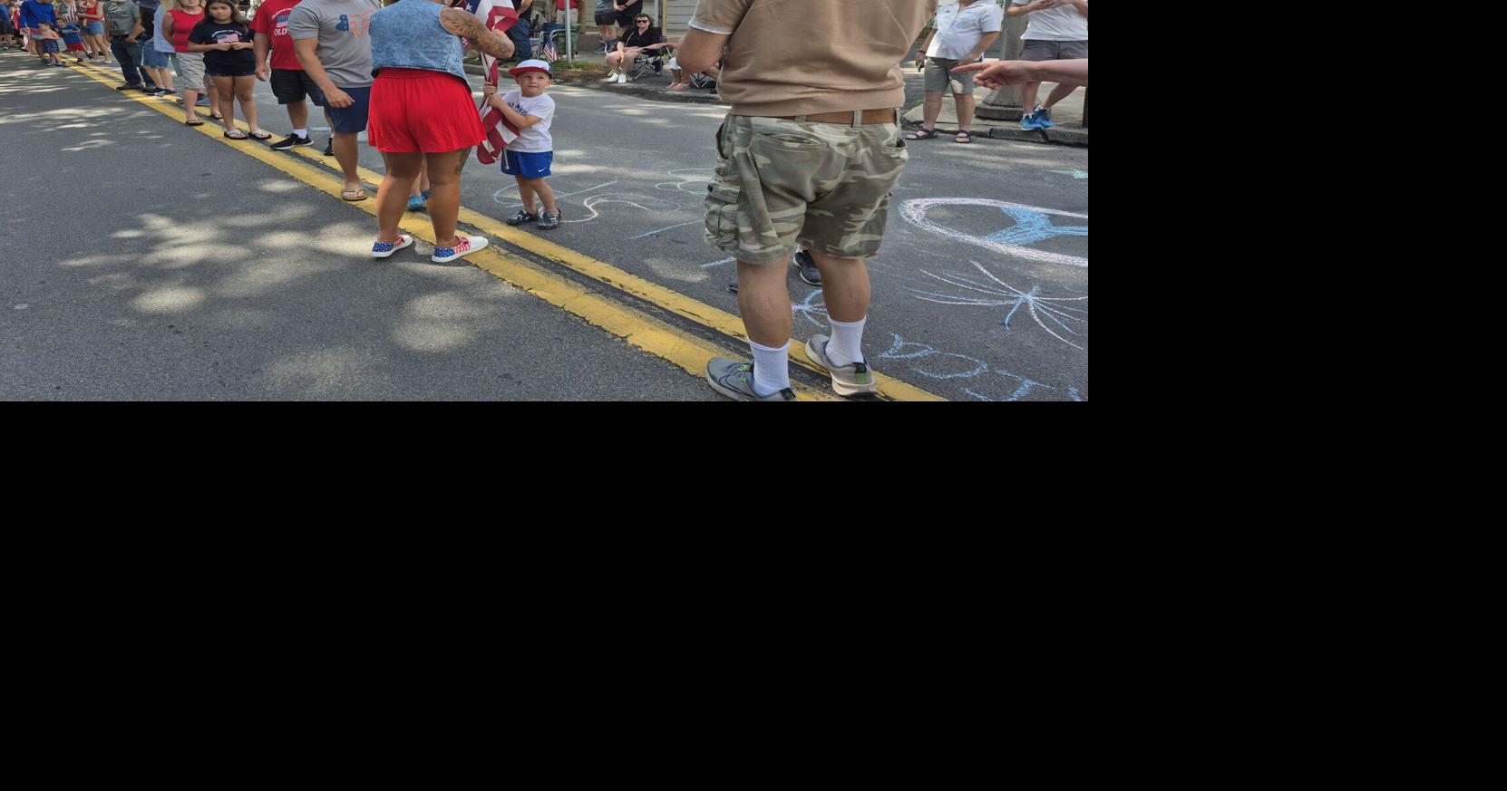 Passing of the American flag ritual kicks off July 4th Watsontown parade