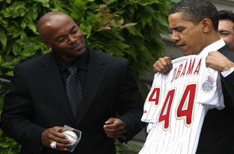 Phillies 2008 World Series championship team honored before game