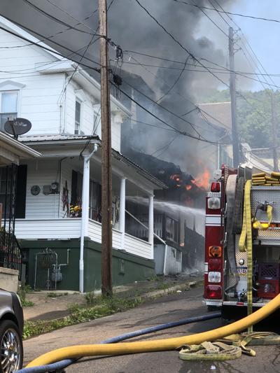 UPDATE Fire destroys Shamokin duplex; 2 firefighters taken to hospital