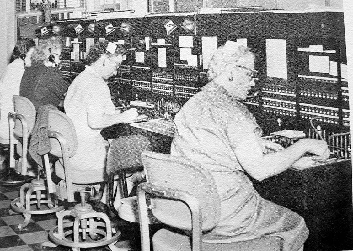 Phone service dates to 1895 News