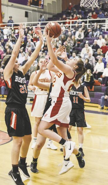 H S Girls Basketball Lourdes Regional Girls Rout Benton In Final