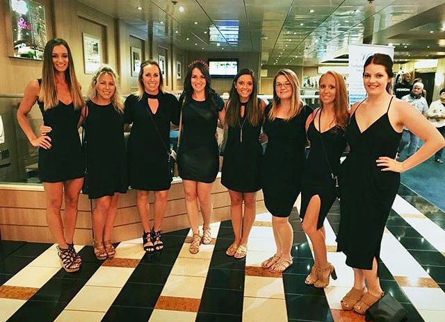 All black outfit outlet for bachelorette party