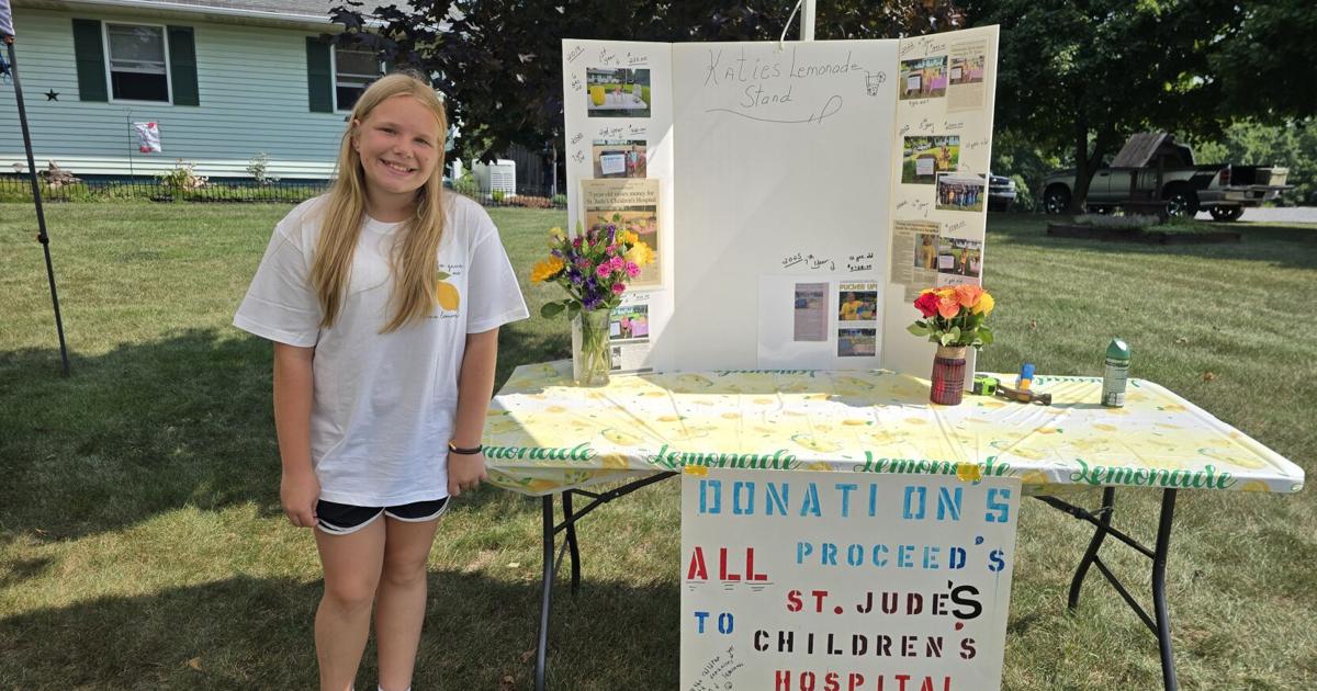 Mifflinburg Area teen raises $2,800 for St. Jude's