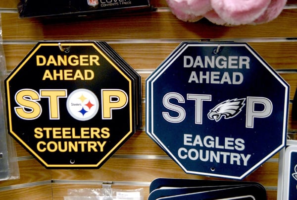 Steelers items are outselling Eagles 2-1, News