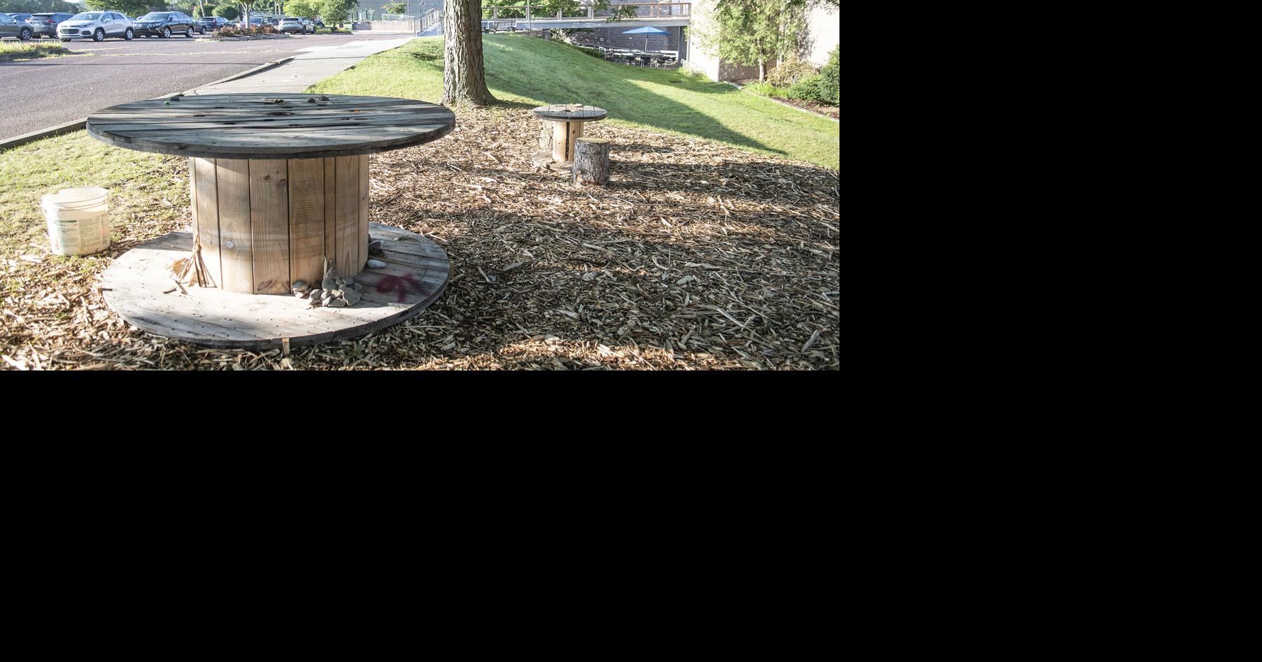 Nature garden play area being built at Danville Area Community Center