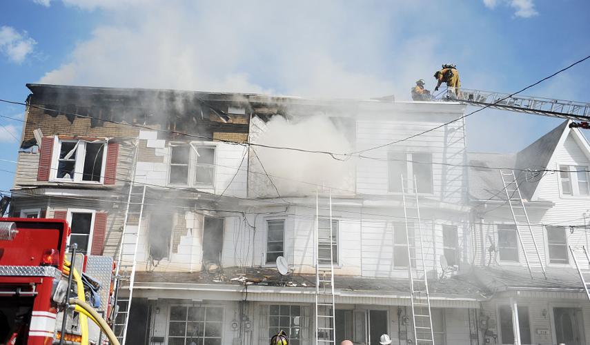 Shamokin 1st Street House Fire