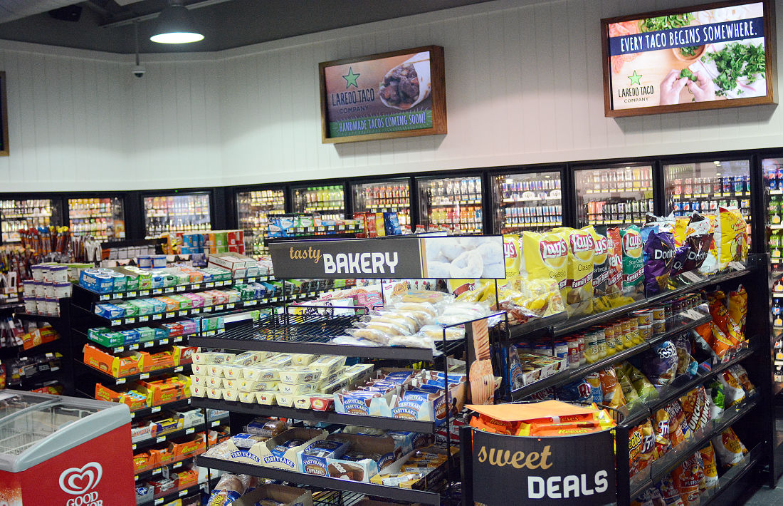 Persing lauds enlarged Sunoco, Burger King News