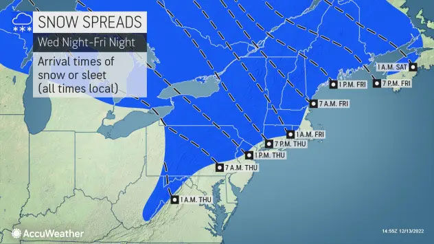 N.J. weather: Snowy winter ahead? Here's the very early forecast from  AccuWeather. 