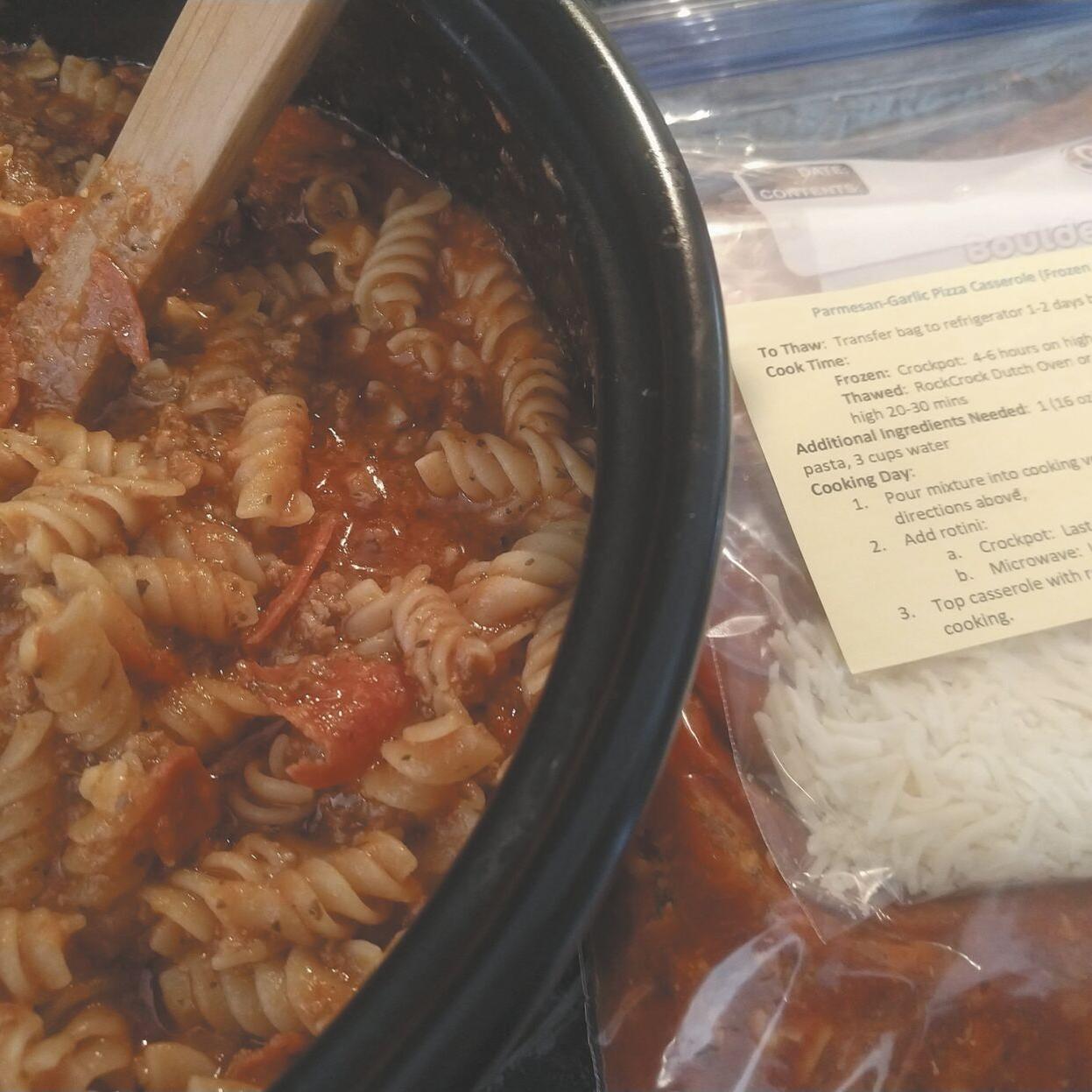 Meal can be frozen, cooked in crockpot or microwave  Taste