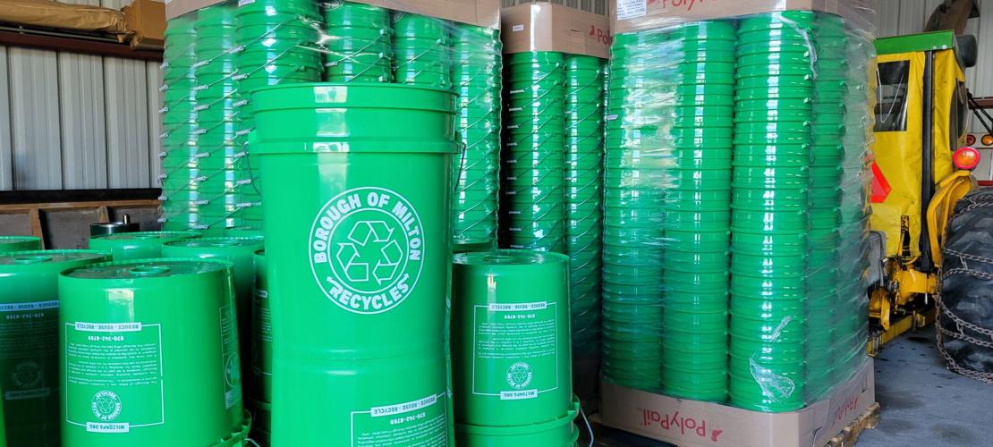 Curbside recycling buckets offered for Milton residents News