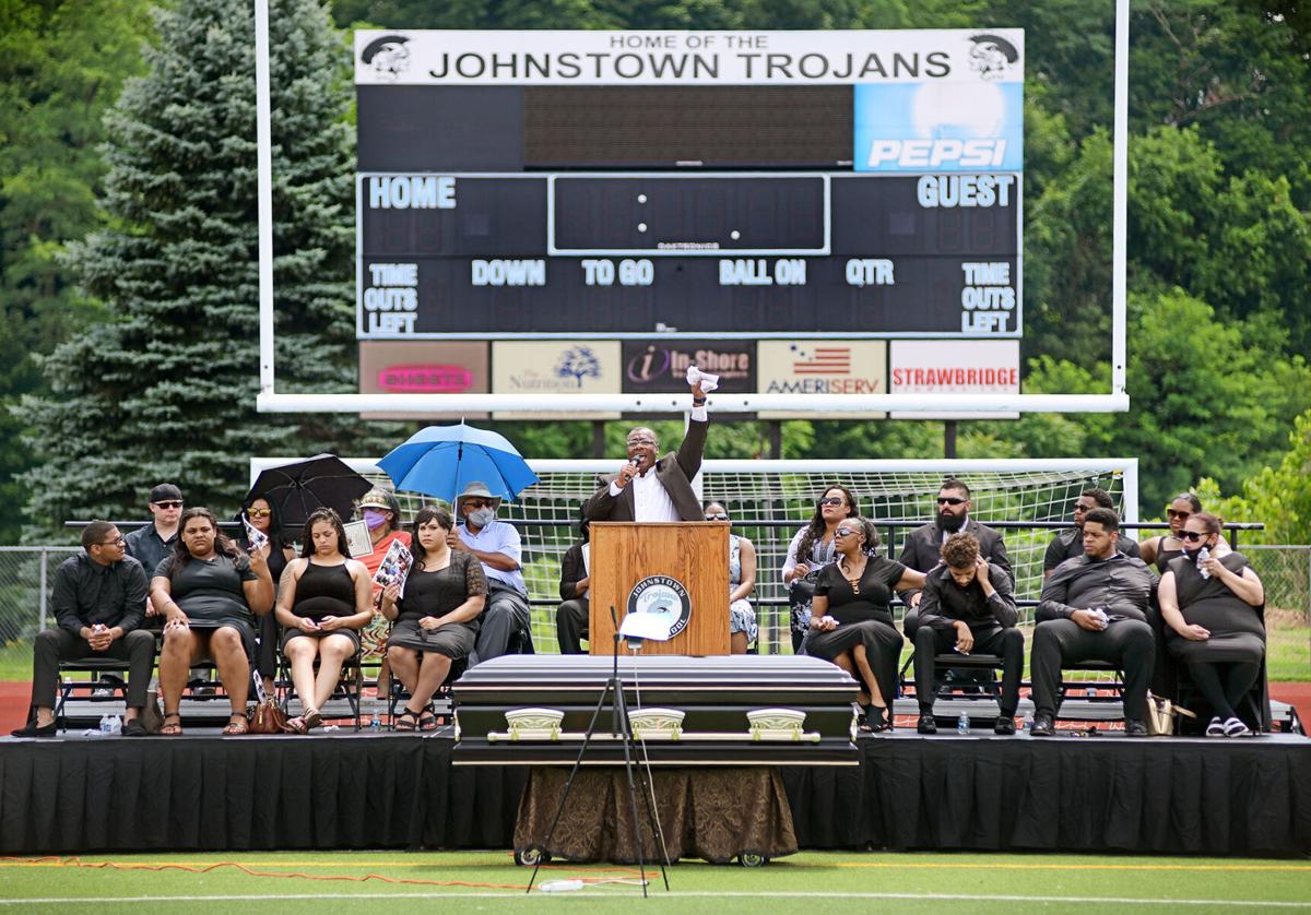 Carlton Haselrig Funeral | Trojan Stadium | Rev. Clyde Williams Jr.