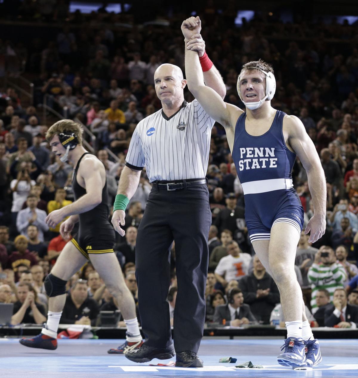 Penn State wins National Wrestling title; Retherford and Megaludis win