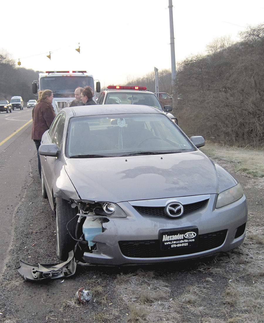 Nobody hurt in wreck at troubled intersection News