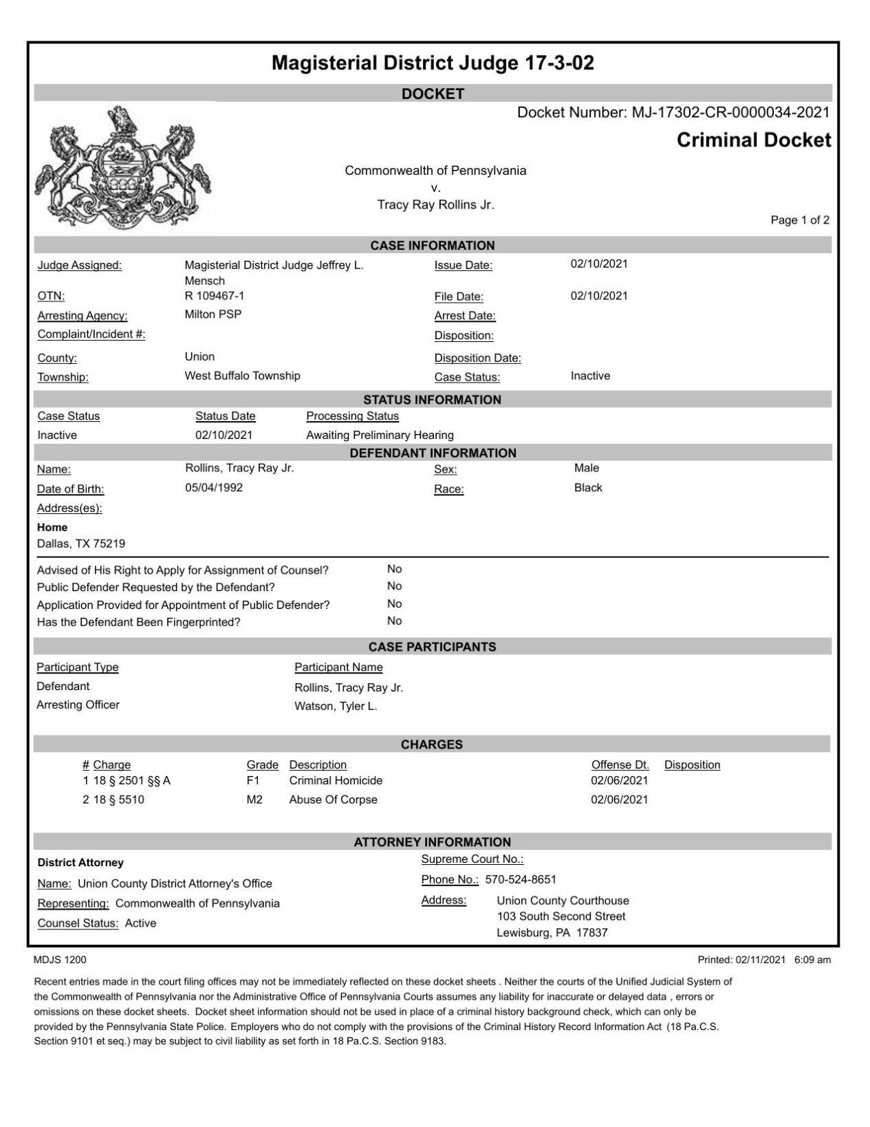 Court Docket Sheet Dailyitem Court Docket Sheet Dailyitem