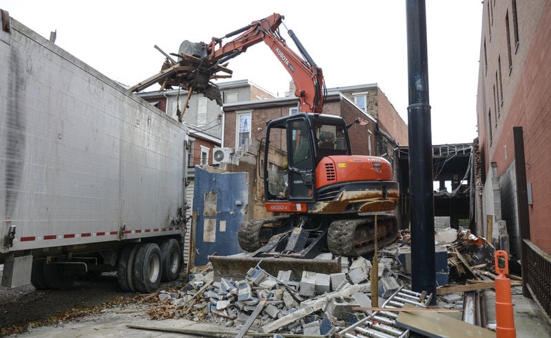 Danville BJ's demolition begins