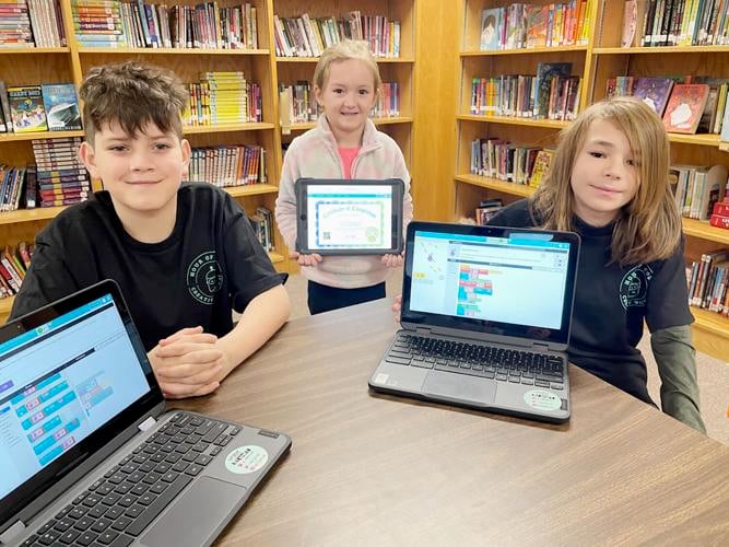 Milton students learning computer coding News