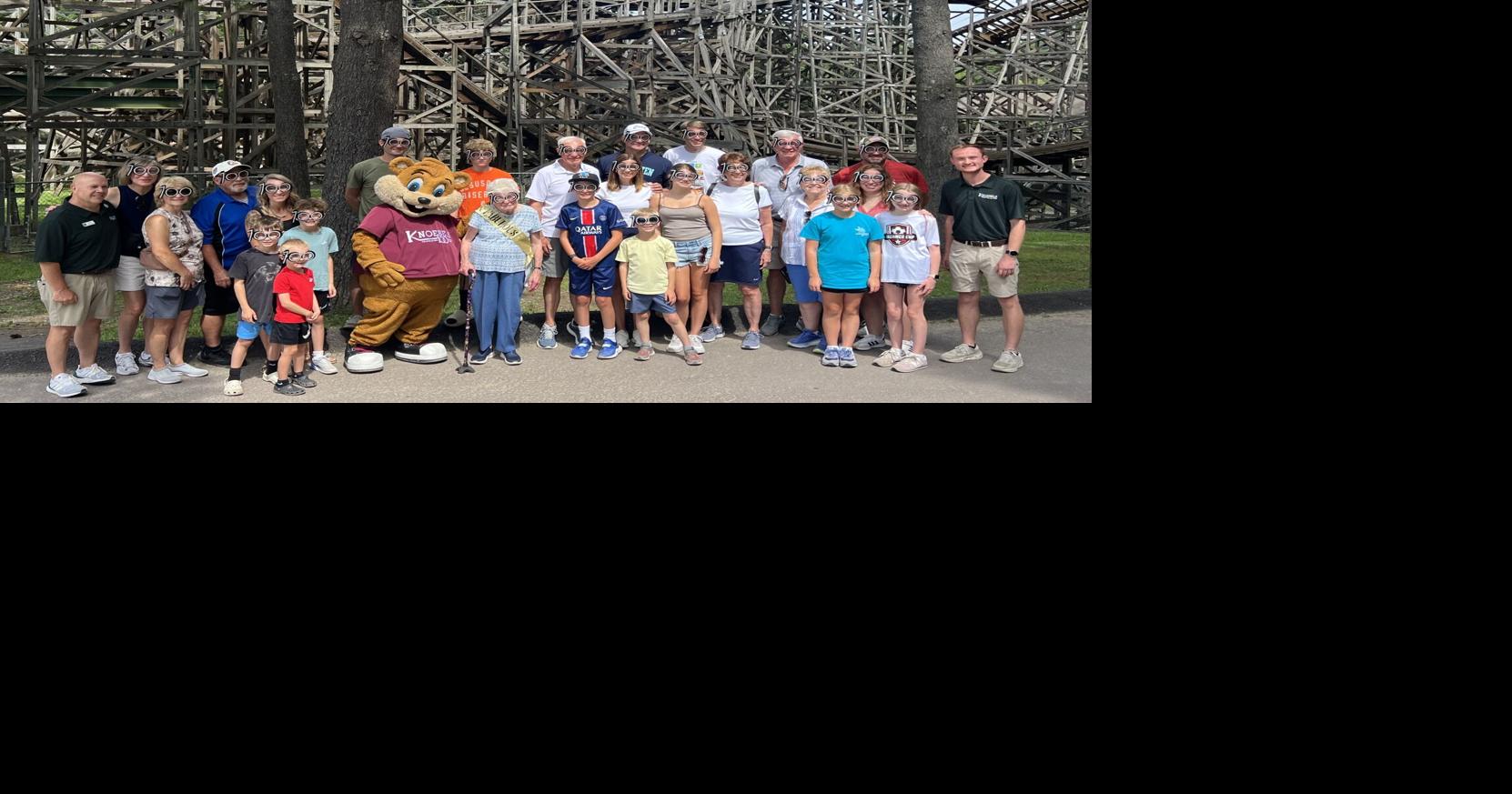 Dornsife woman, 99, celebrates upcoming birthday with family and Knoebels president