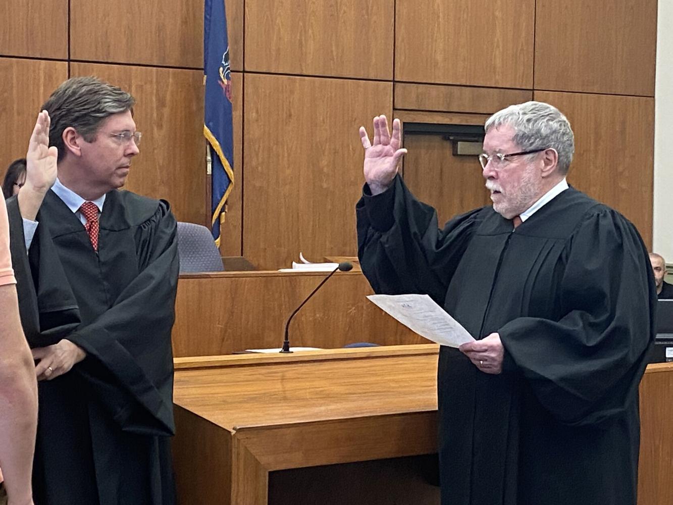 Snyder County judicial officers sworn in News dailyitem com