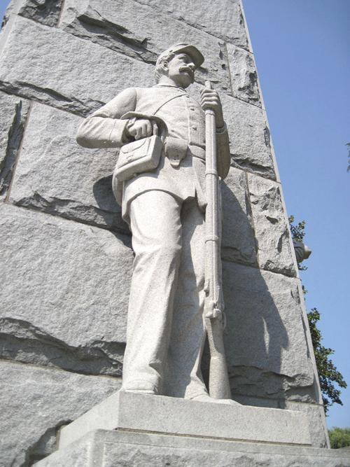 Danville Memorial Park monuments