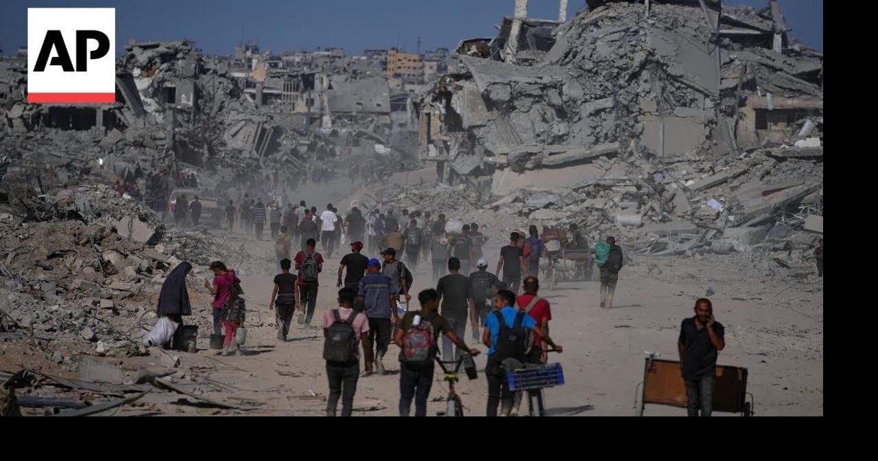 Palestinians return home to ruins in Gaza City: 'State of shock ...