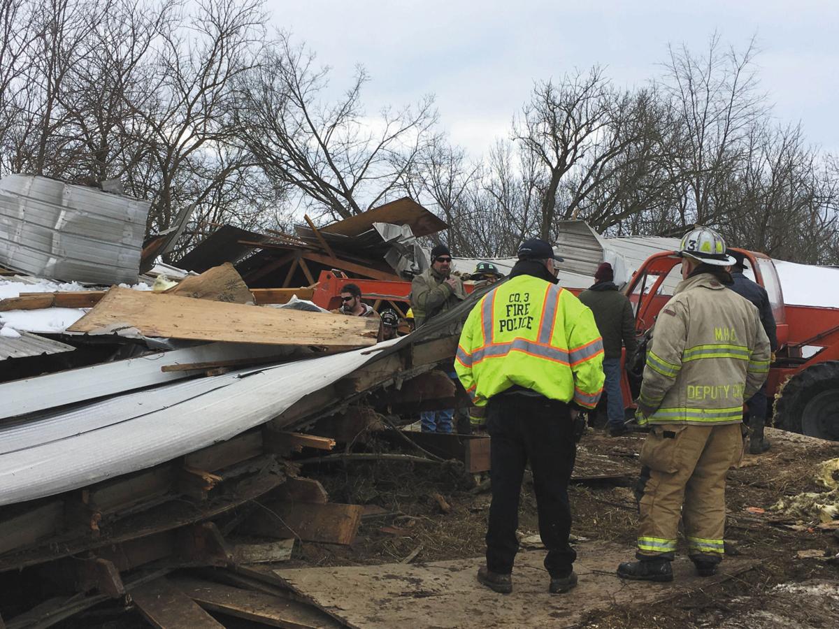Barn collapse kills 4 farm animals in Union County Local News