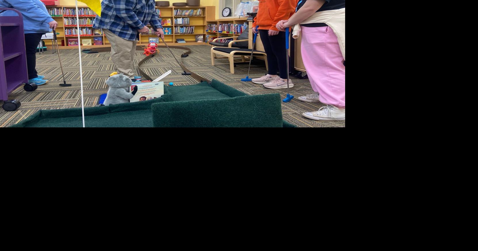 Selinsgrove library turned into a mini-golf course to raise money