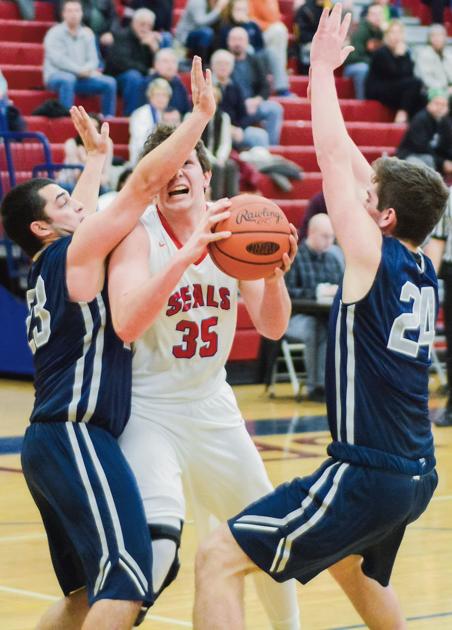 H S Boys Basketball Seals Rally Falls Short Sports
