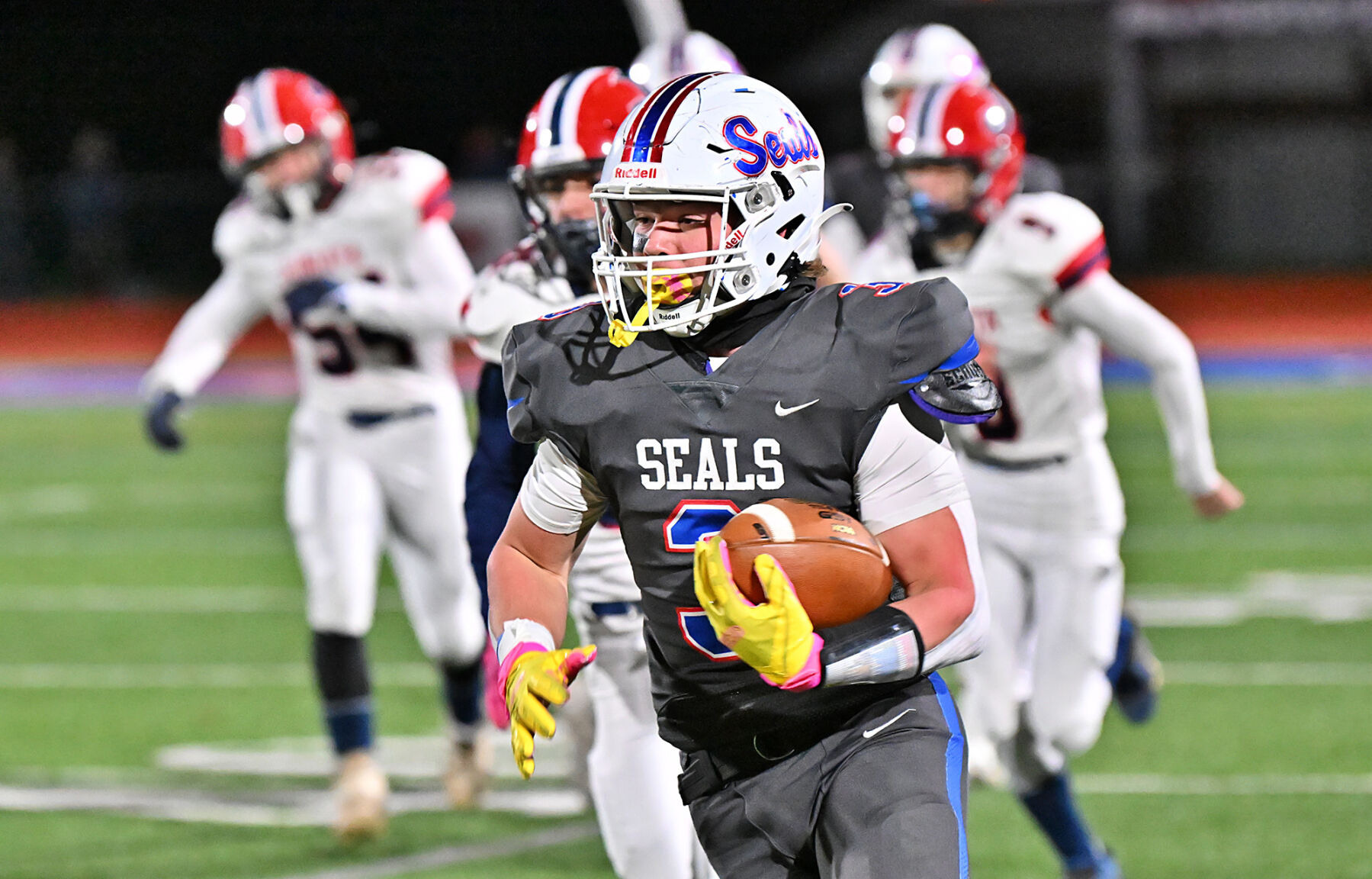 Tucker Teats Leads 4A All-State Football Team with Record-Setting Performance