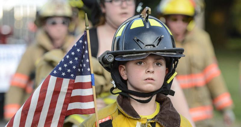 Firefighters from four fire companies walk to remember fallen on 9/11 ...