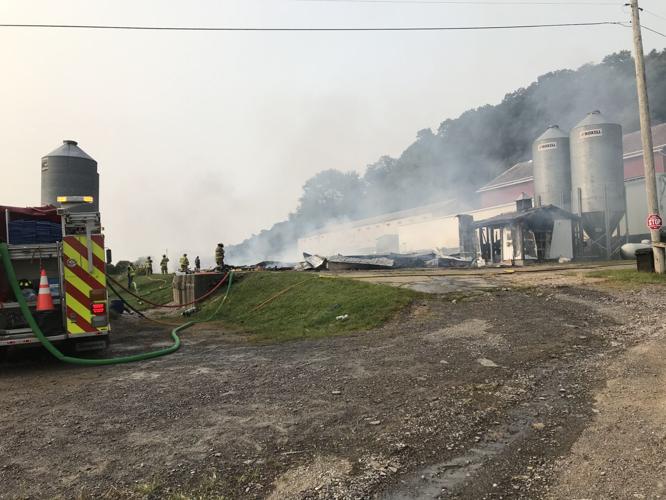 UPDATE Large barn a 'total loss' after blaze | News | dailyitem.com