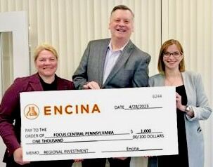Encina invests $1,000 for smart regional growth in Central PA ...