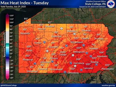 Heat advisory in place until Wednesday night | News | dailyitem.com