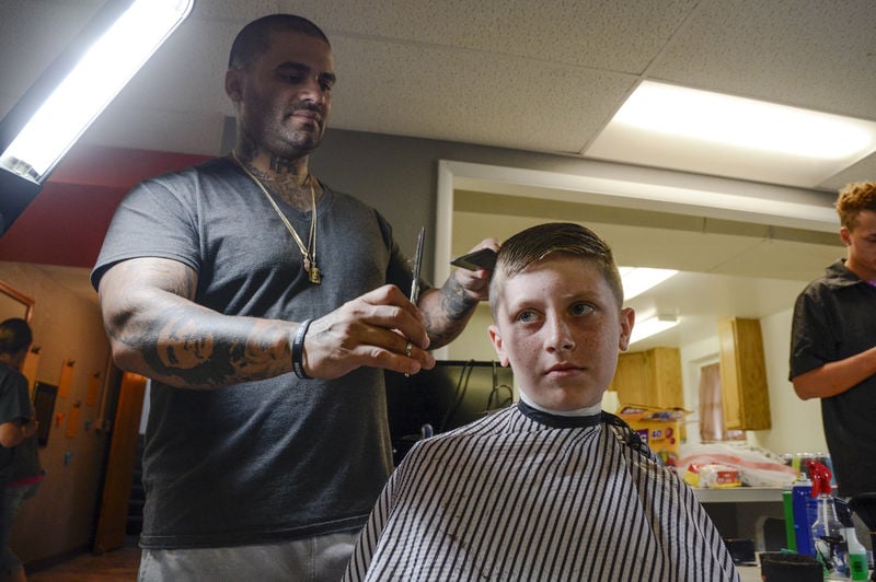 Barbers Stylists Give Back With Back To School Haircuts