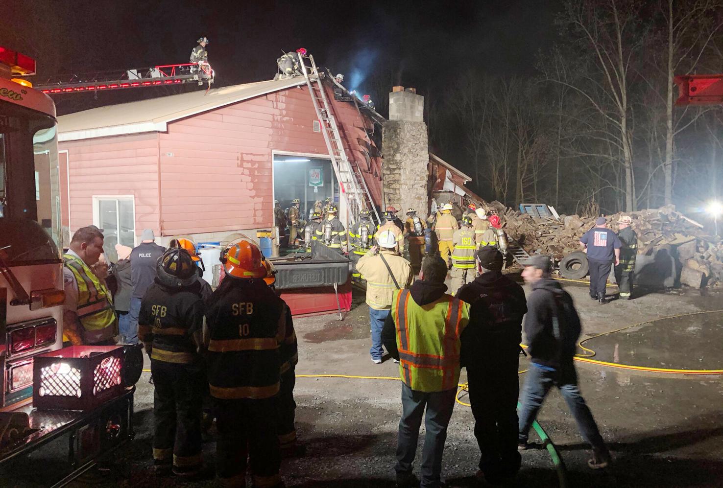 UPDATE Fire officials unsure what caused commercial building fire near