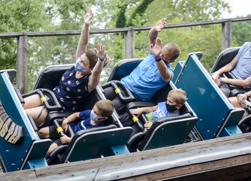 Knoebels patrons following rules express gratitude park is open