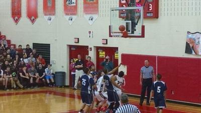 Boys Basketball Millersburg Falls To Math Civics Science In