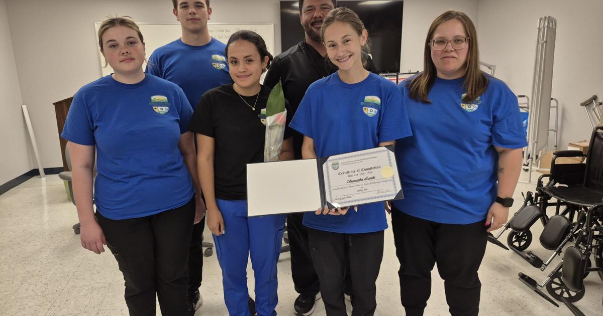 Six students graduate from nursing assistant program
