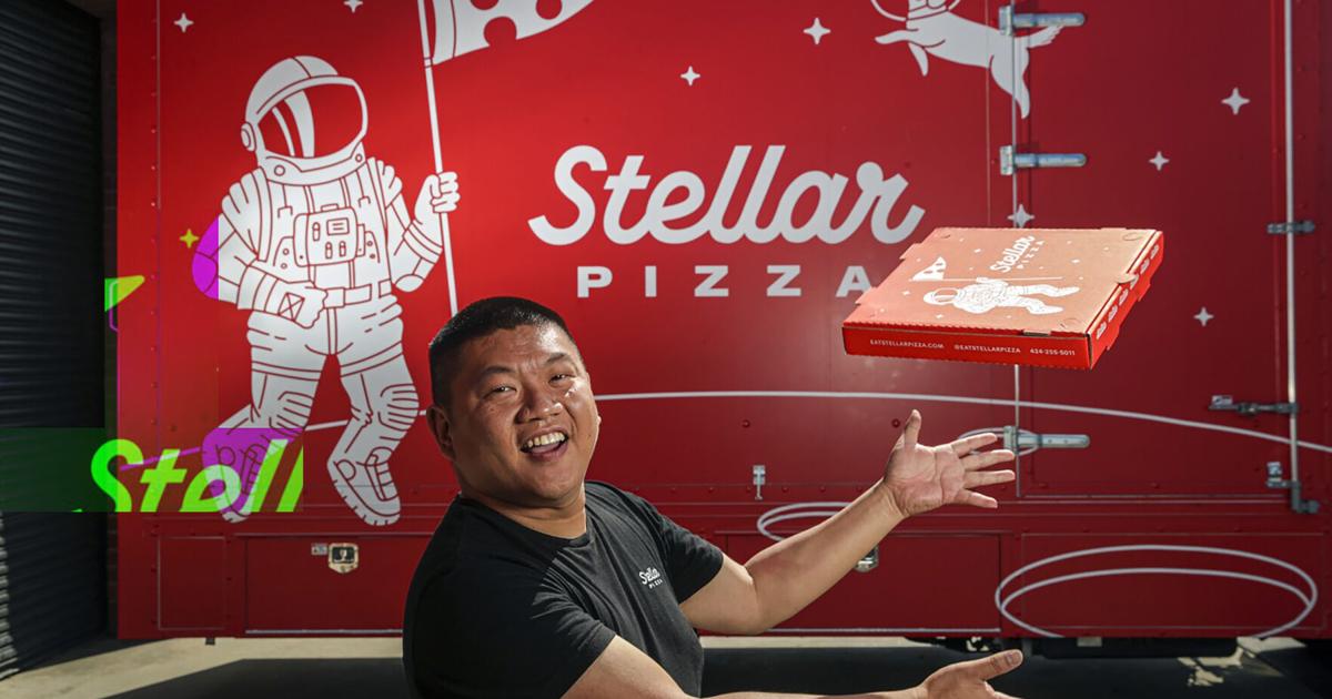 A moneymaking idea during a labor shortage: invent a pizza robot with your friends