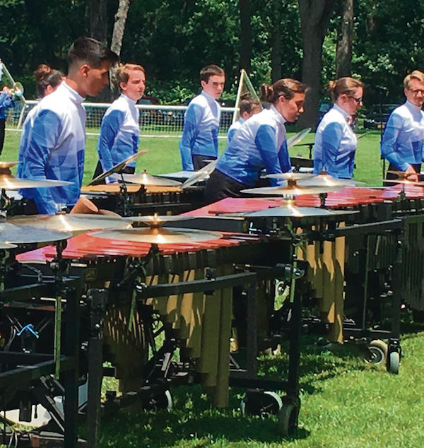 Drum and bugle corps performs Bicentennial encore News