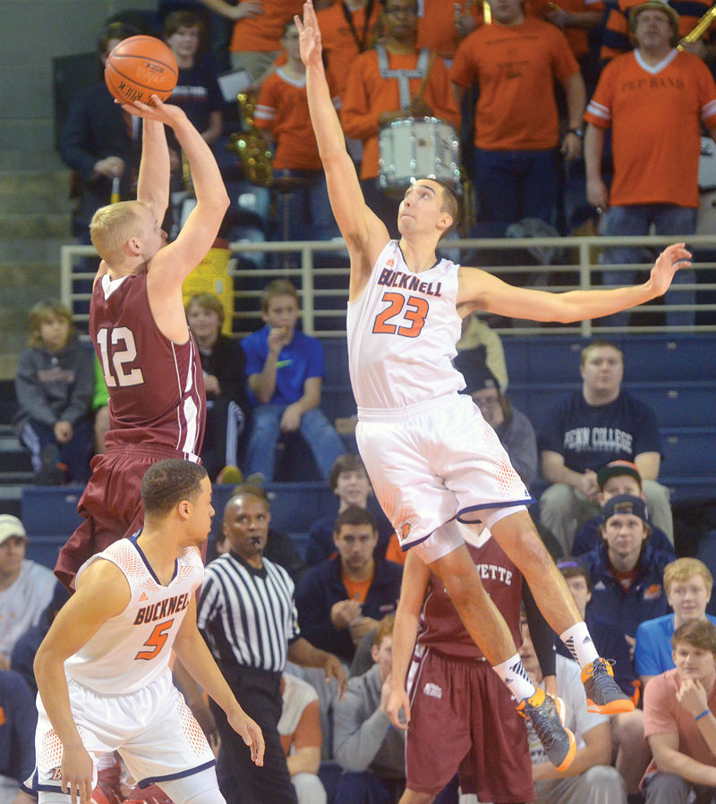 Men's basketball Lafayette upsets Bucknell in Patriot semis Sports