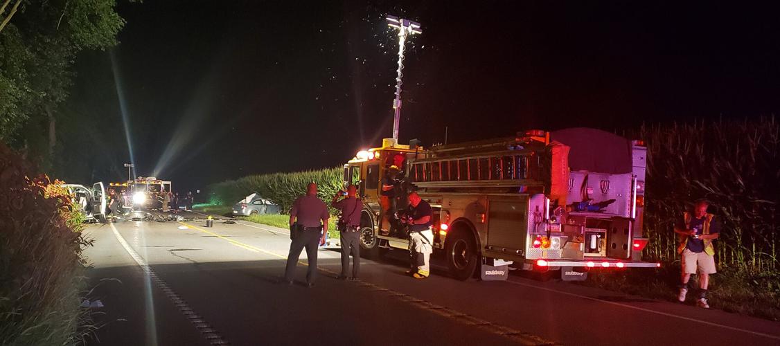 UPDATE Vehicles badly damaged in Milton crash; Route 405 closed during