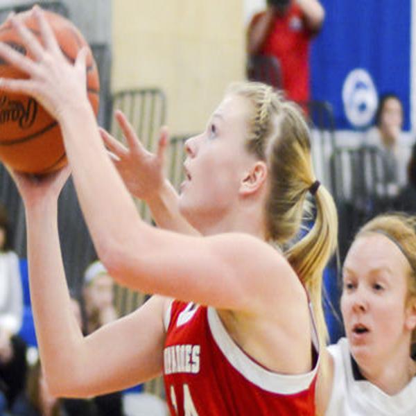 H S Girls Basketball Motivated Mount Carmel Handles Warrior Run