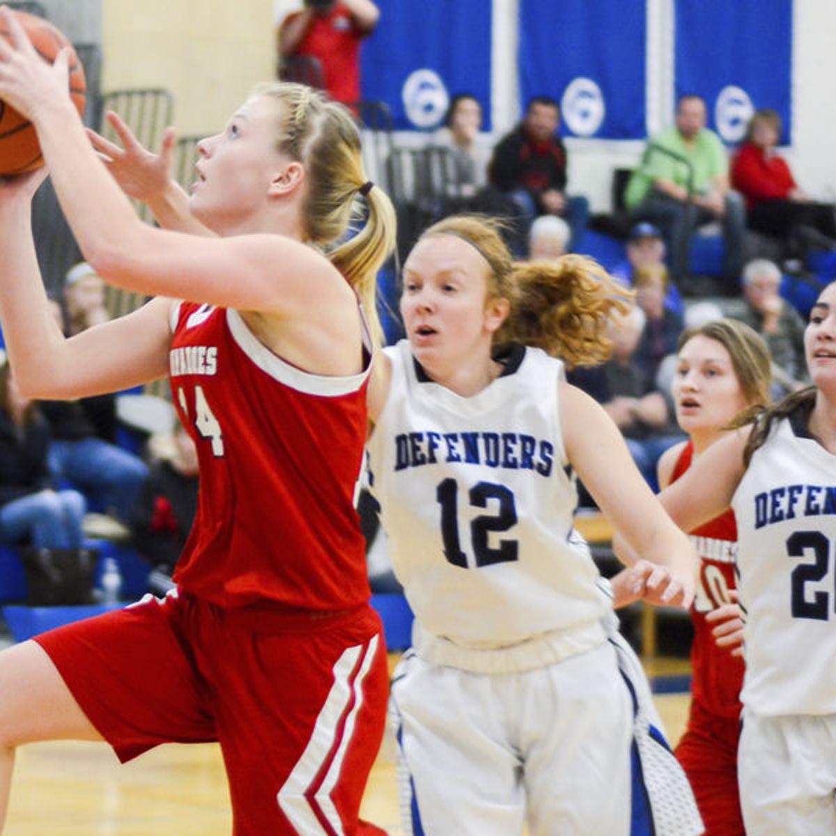 H S Girls Basketball Motivated Mount Carmel Handles Warrior Run