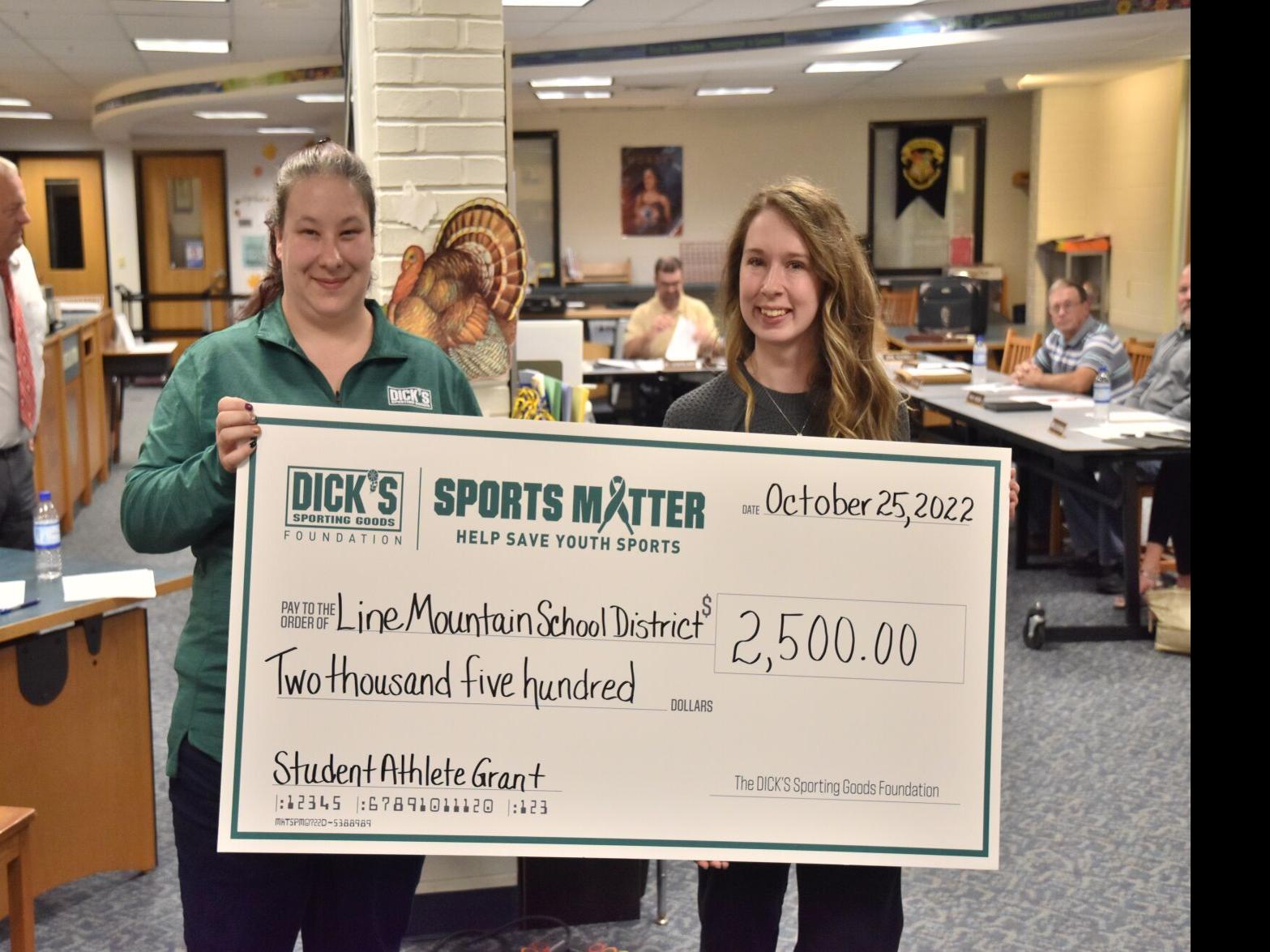 The DICK'S Sporting Goods Foundation Sports Matter Equipment Grant
