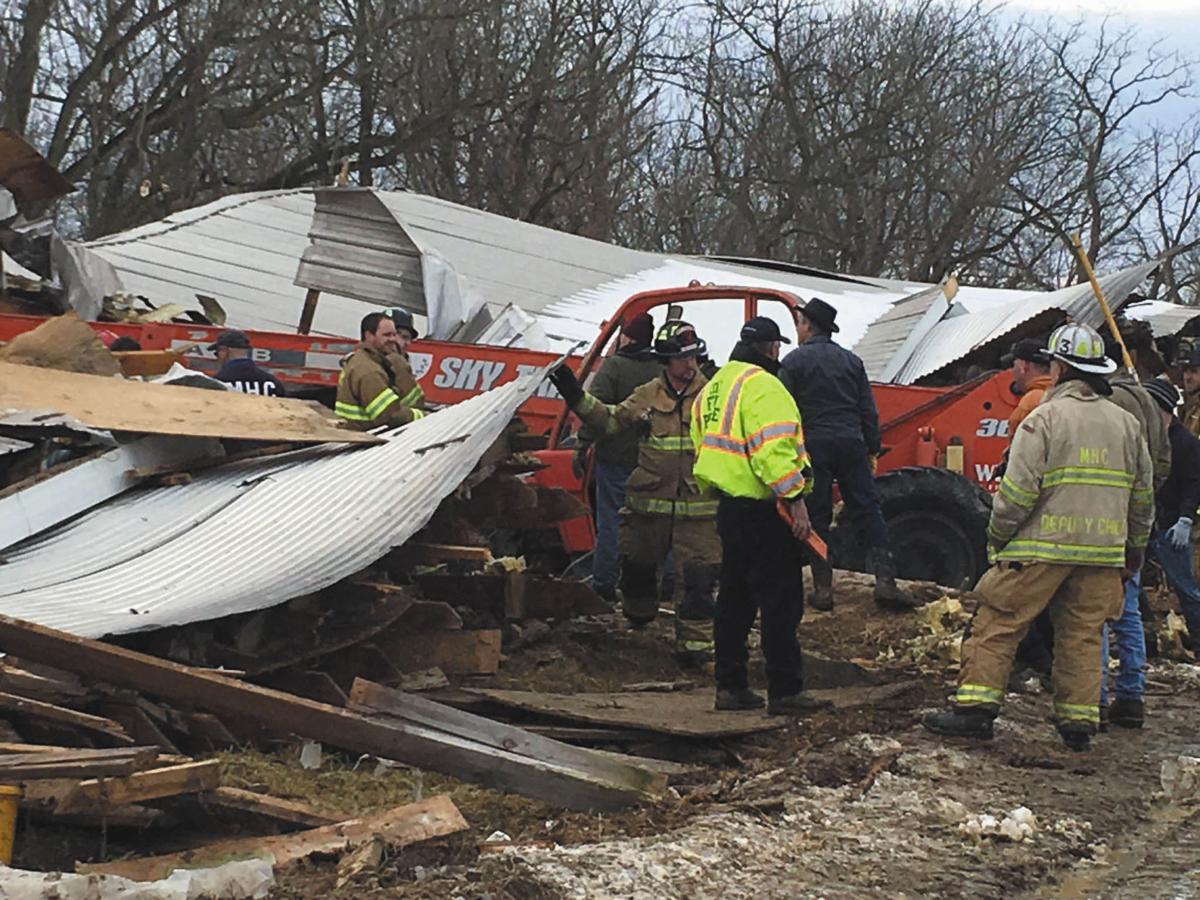 Barn collapse kills 4 farm animals in Union County Local News