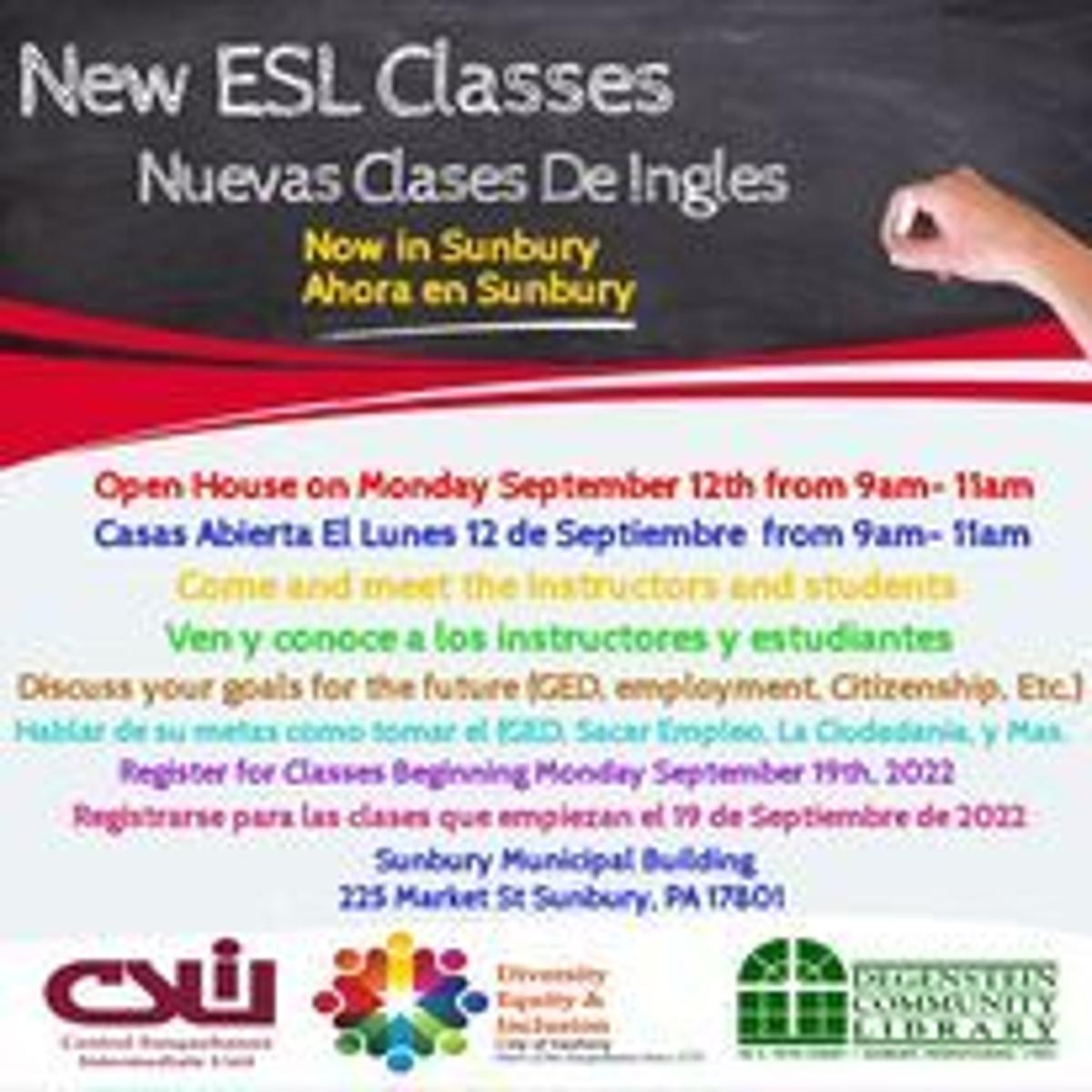 New ESL classes will be offered in Sunbury, News