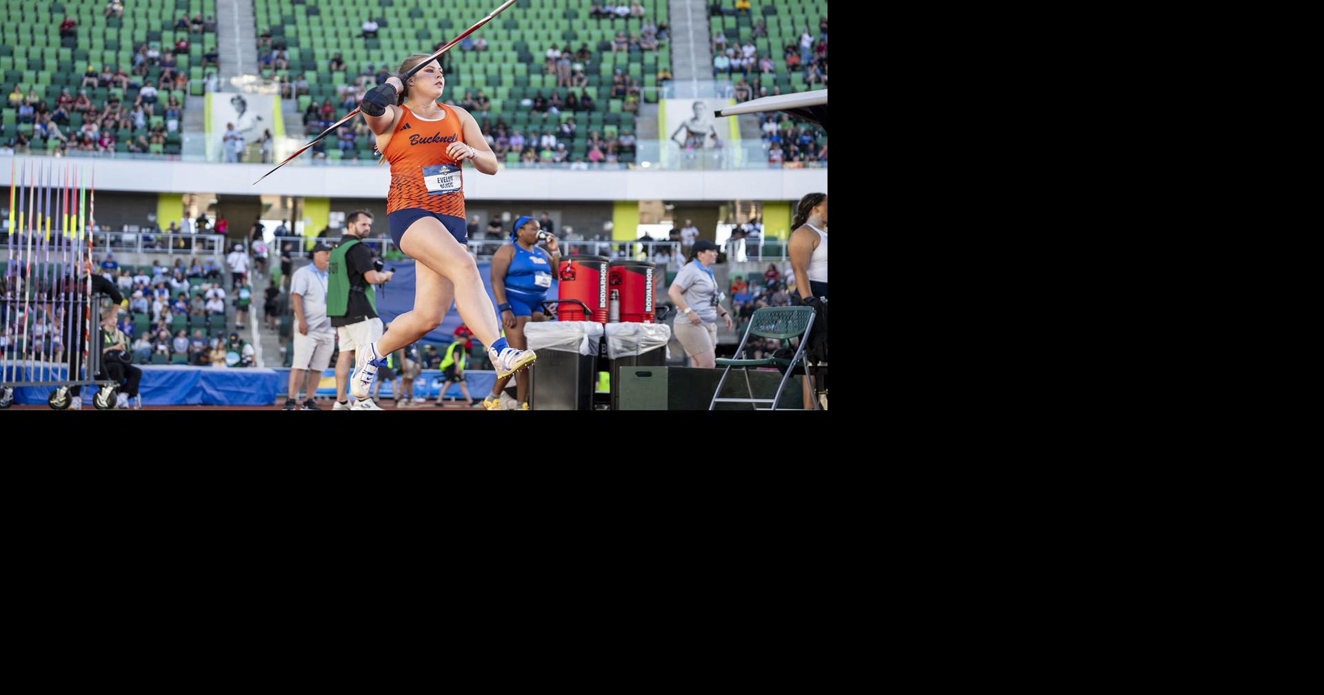 Bliss' final throw good enough for NCAA silver