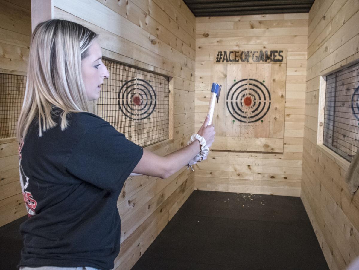 Axe throwing business opens in Elysburg Business